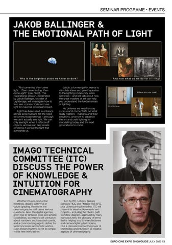 Euro Cine Expo 2022 Show 指南 第 13 页
