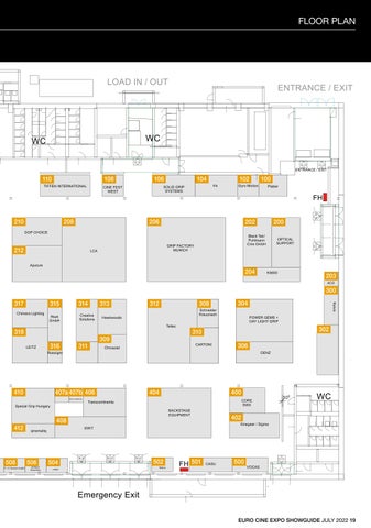 Euro Cine Expo 2022 Show 指南 第 19 页