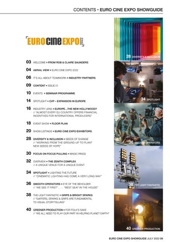 Euro Cine Expo 2022 Show 指南 第 9 页