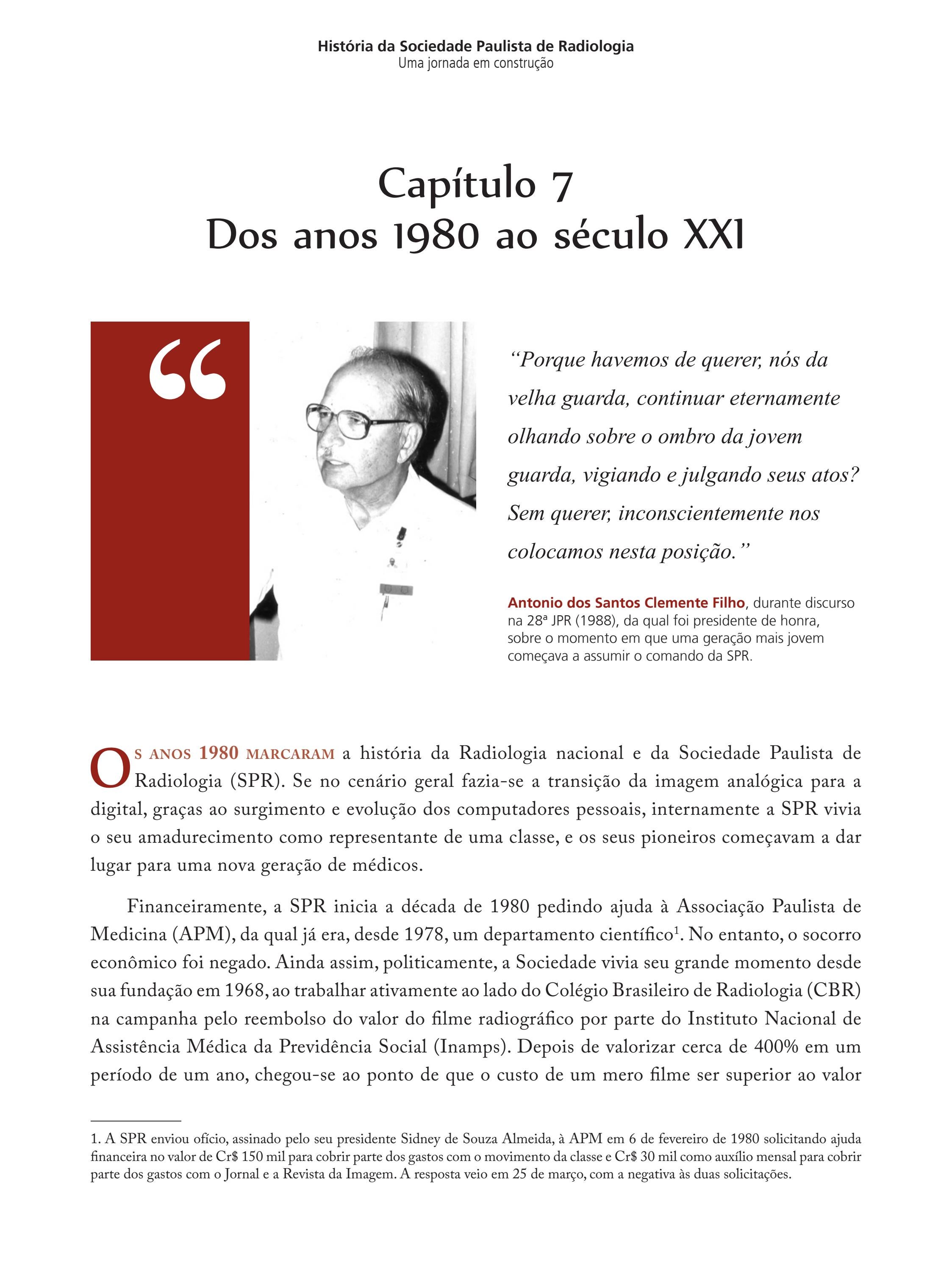 História da Sociedade Paulista de Radiologia by Sociedade Paulista de