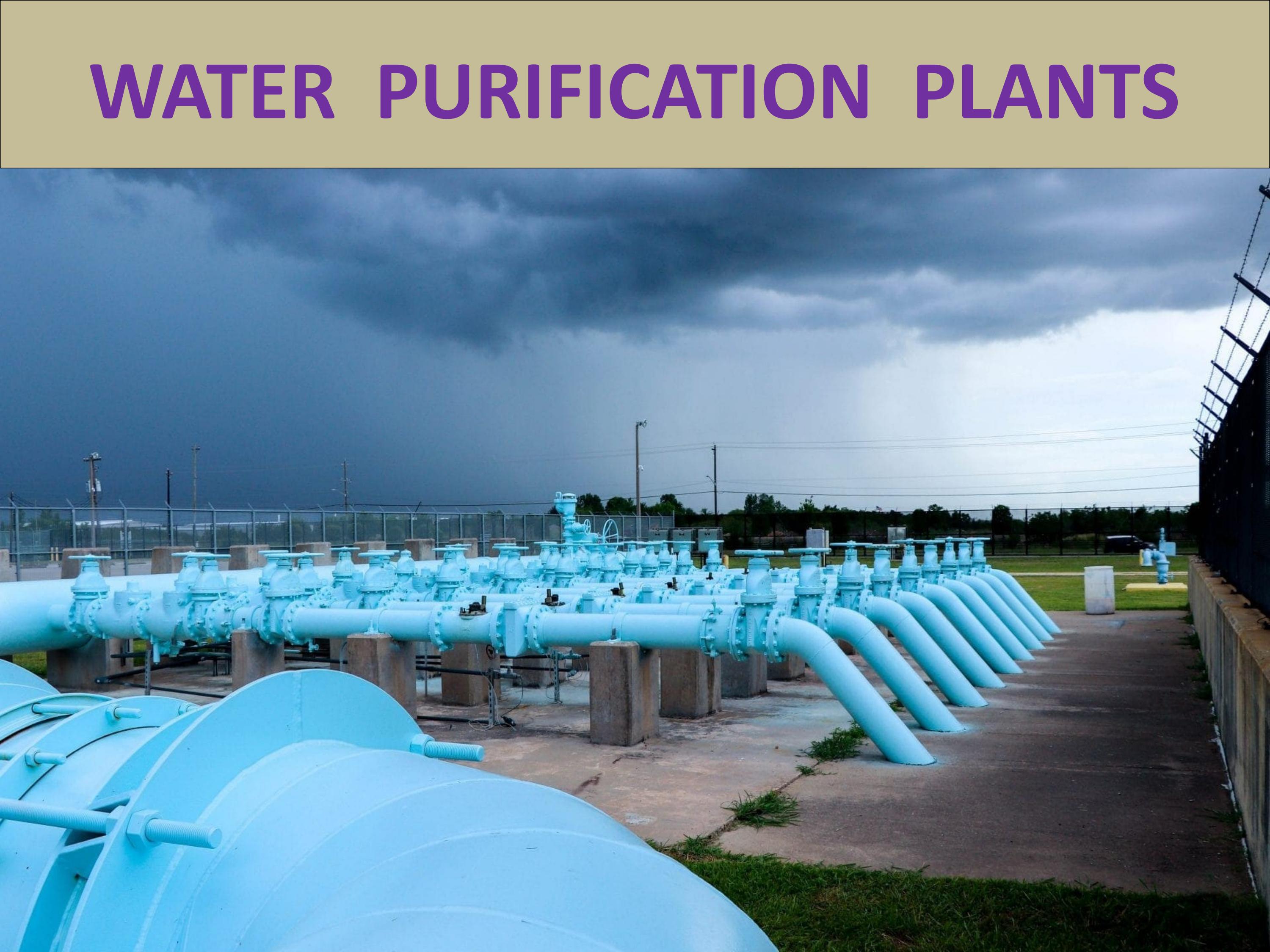 Water Purification Plants Water Purification Equipment's