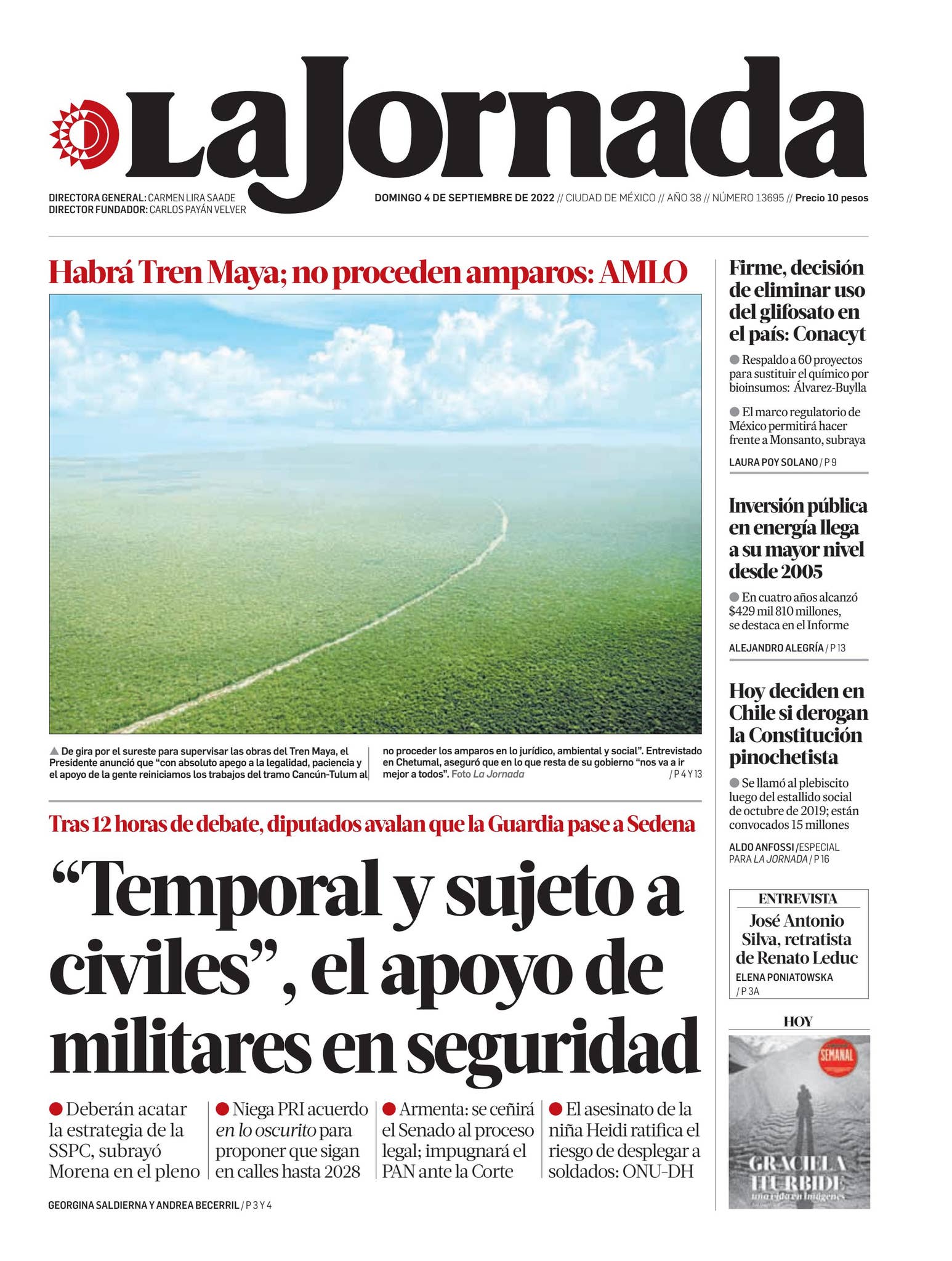 La Jornada, 04/09/2022 by La Jornada - Issuu