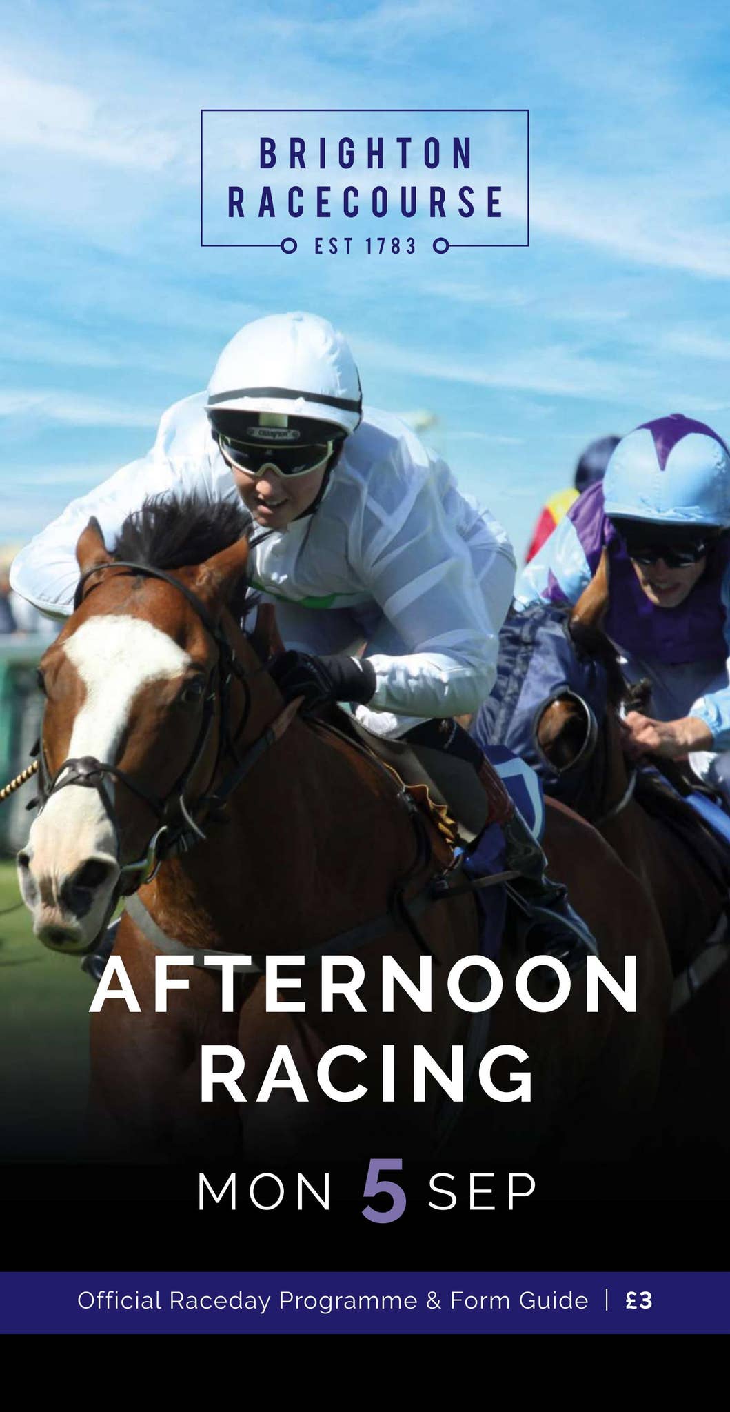 Brighton Racecard - Monday 5th September by Arena Racing Company - Issuu