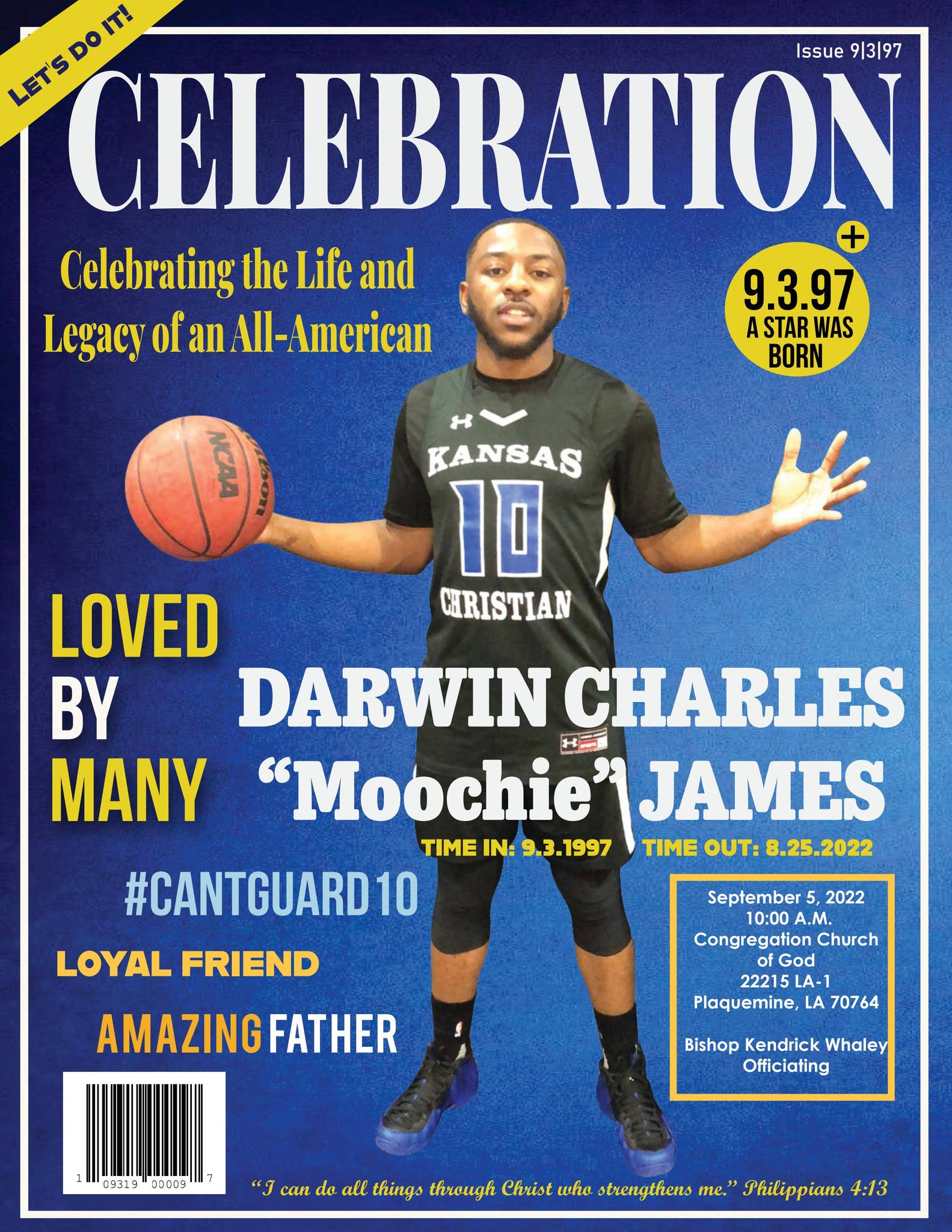 Celebrating the Life and Legacy of an All-American: Darwin James by ...