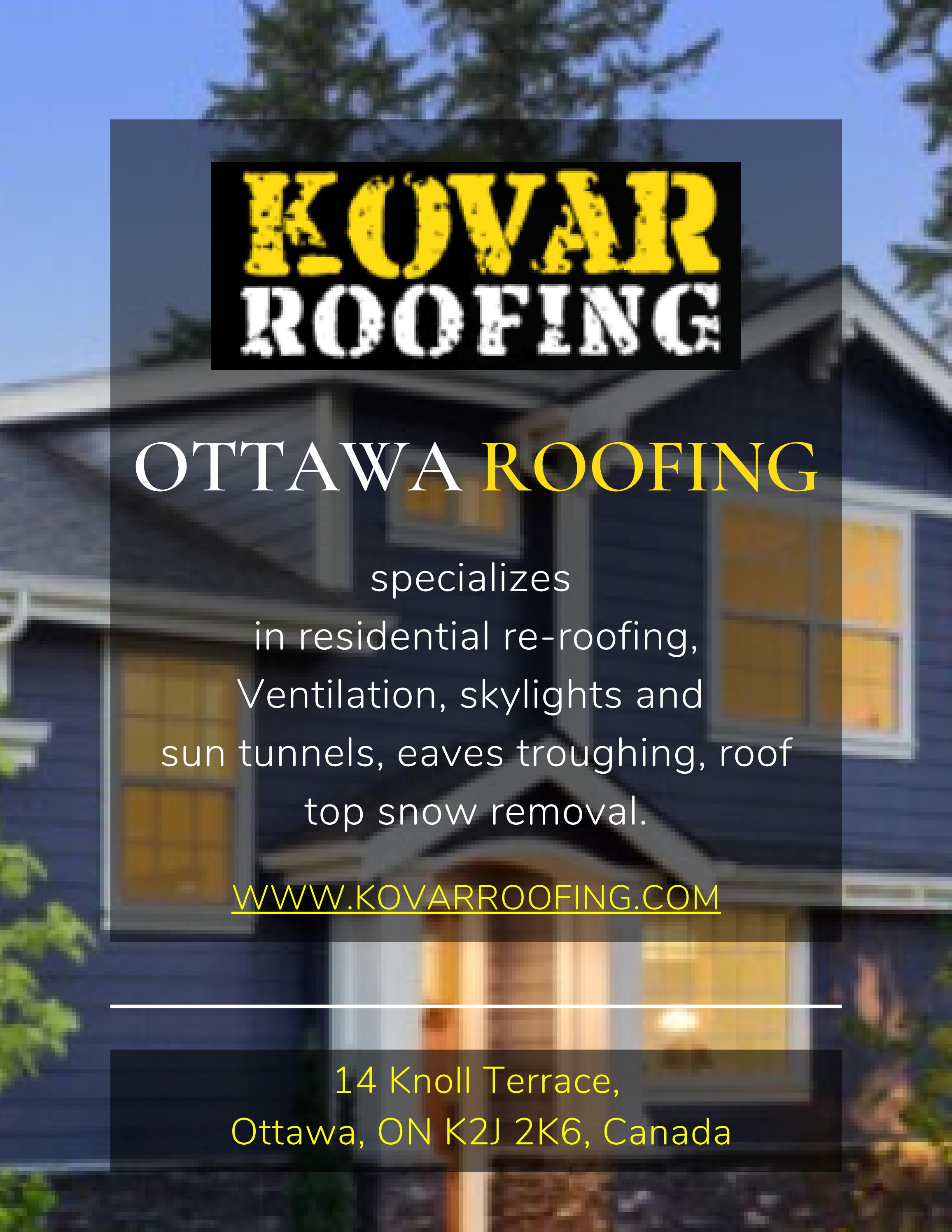 OTTAWA ROOFING SERVICES by kovarroofing Issuu
