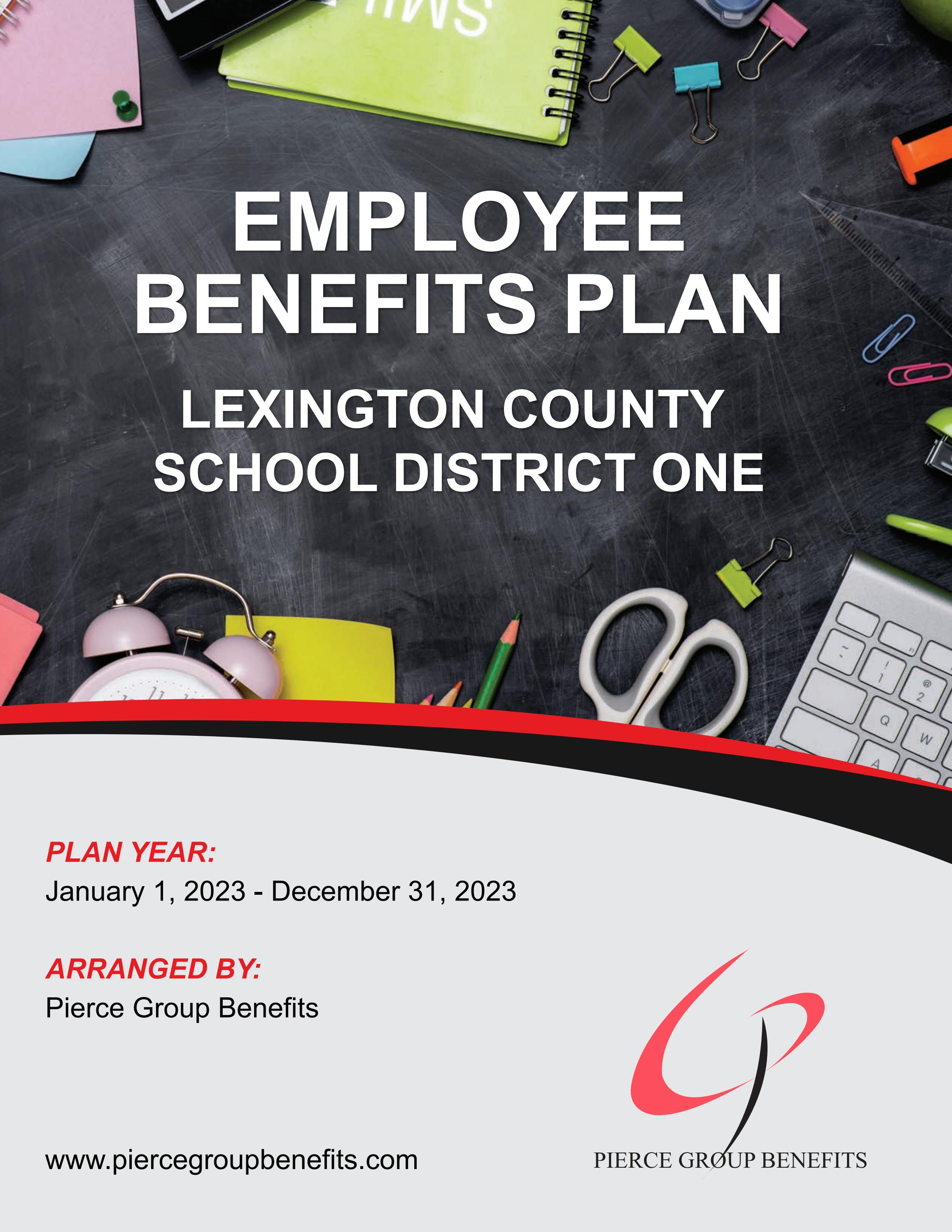 Lexington County School District One 2022 Booklet 23PY By Pierce Group 