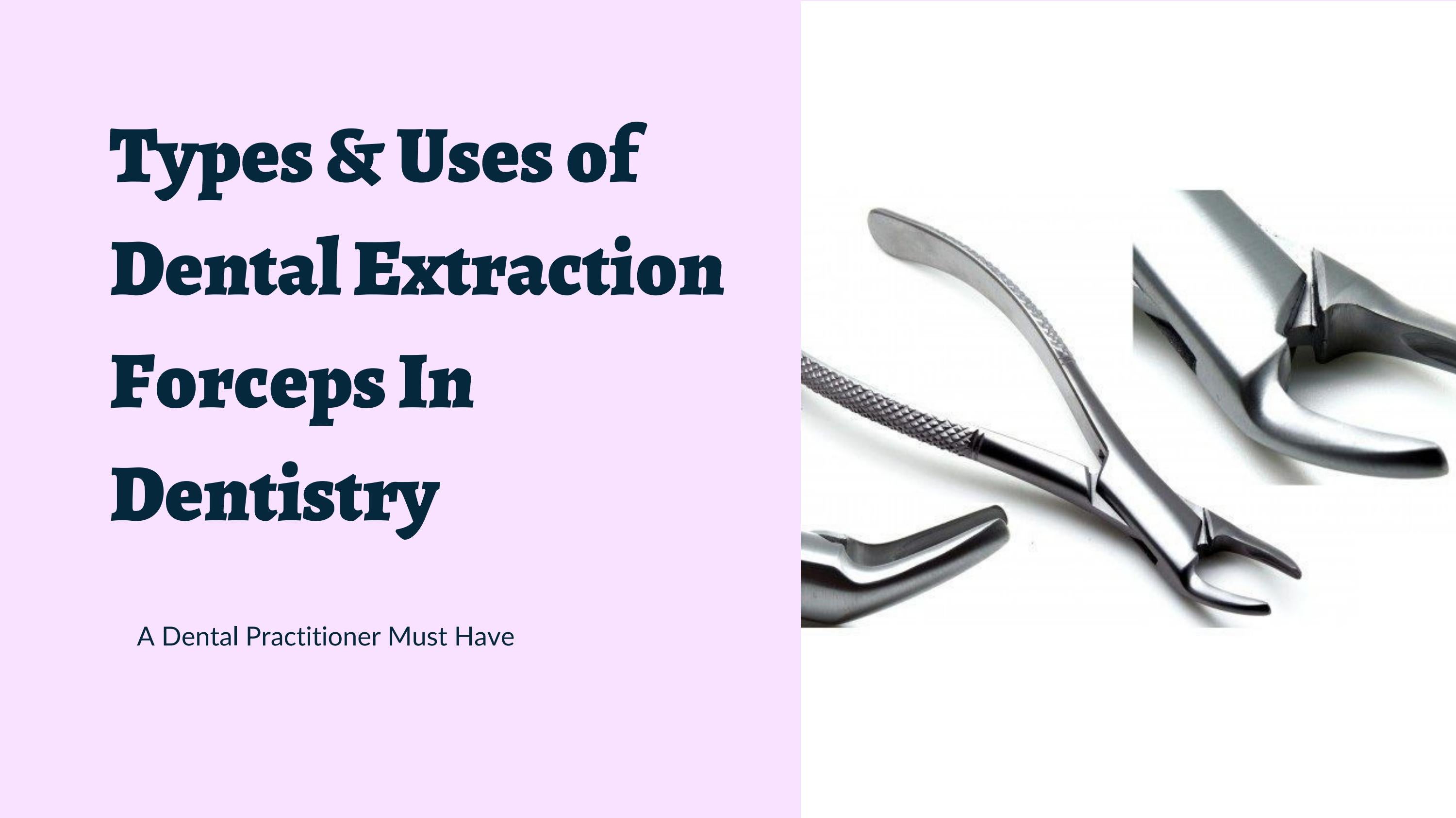 Types & Uses of Dental Extraction Forceps by TBS Dental Issuu