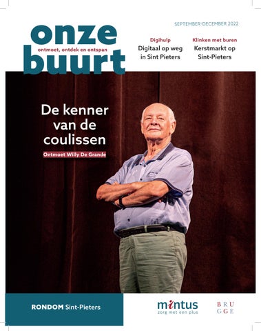 Cover of "Buurtkrant St Pieters sept-dec 2022"