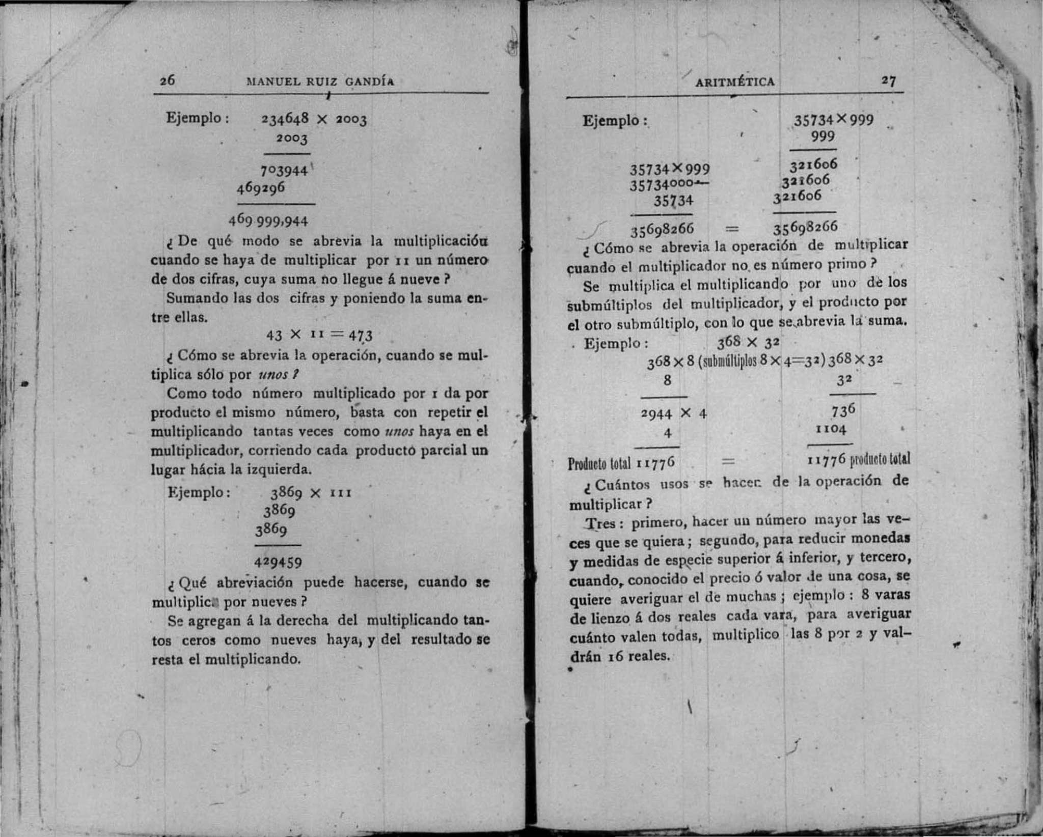 Aritmética apropiada al alcance de los niños (1890) by La Colección ...