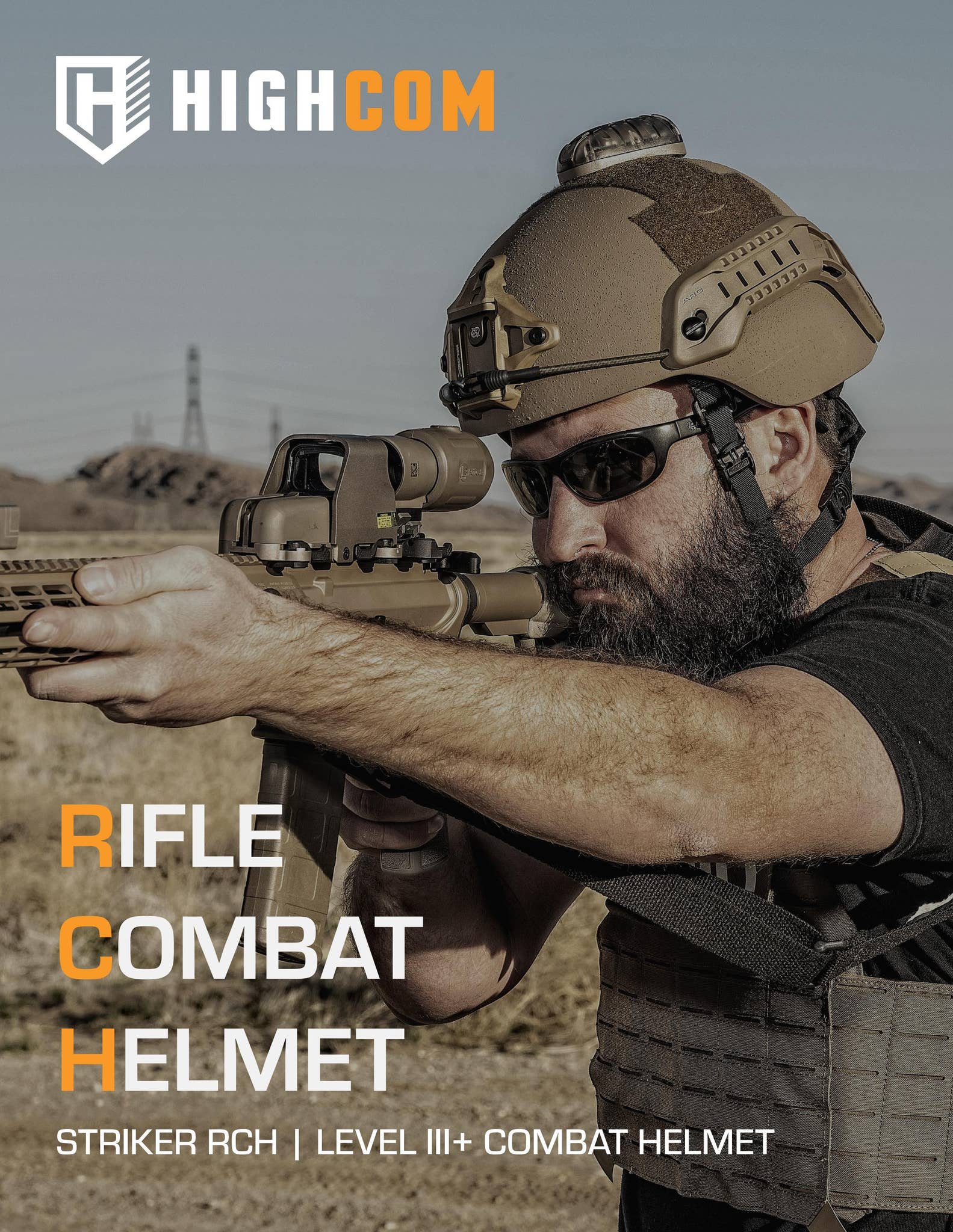 Striker RCH | Level III+ Rifle Combat Helmet by highcomarmor - Issuu