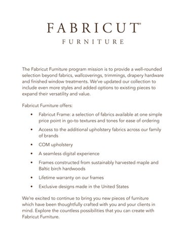 Fabricut, Inc. Fabricut 家具 型录 第 3 页