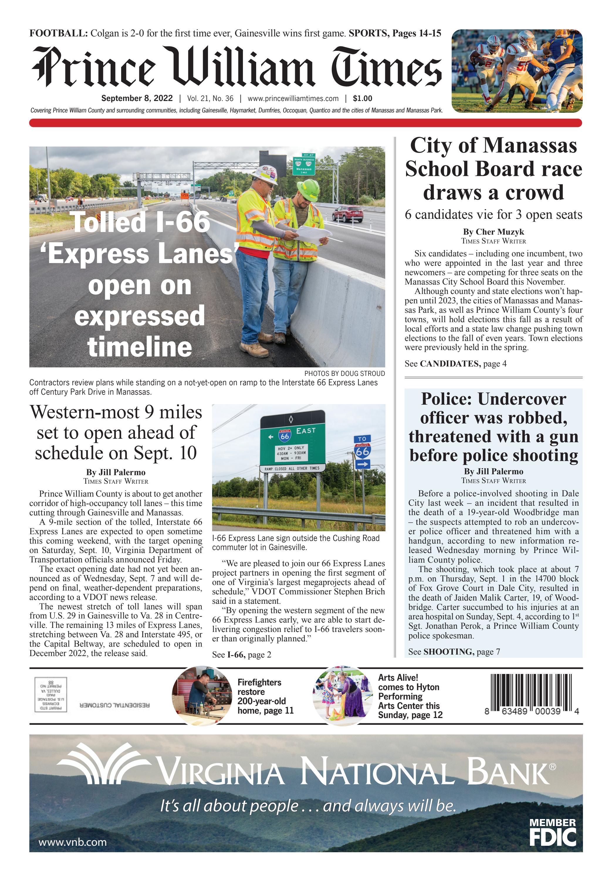 Prince William Times 09/08/2022 by Fauquier Times (52 issues) & Prince  William Times (52 issues) - Issuu