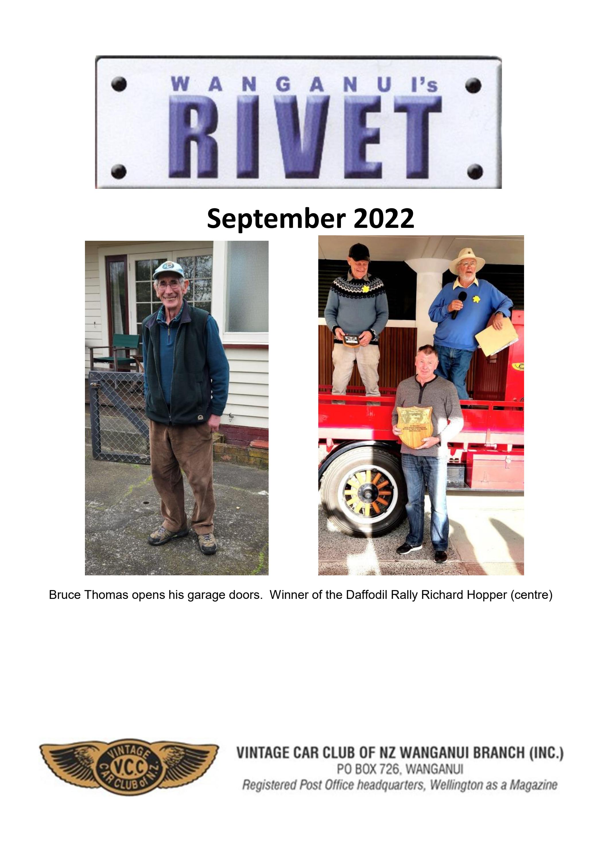 VCC WANGANUI RIVER SEPT 2022 by Vintage Car Club of New Zealand Issuu