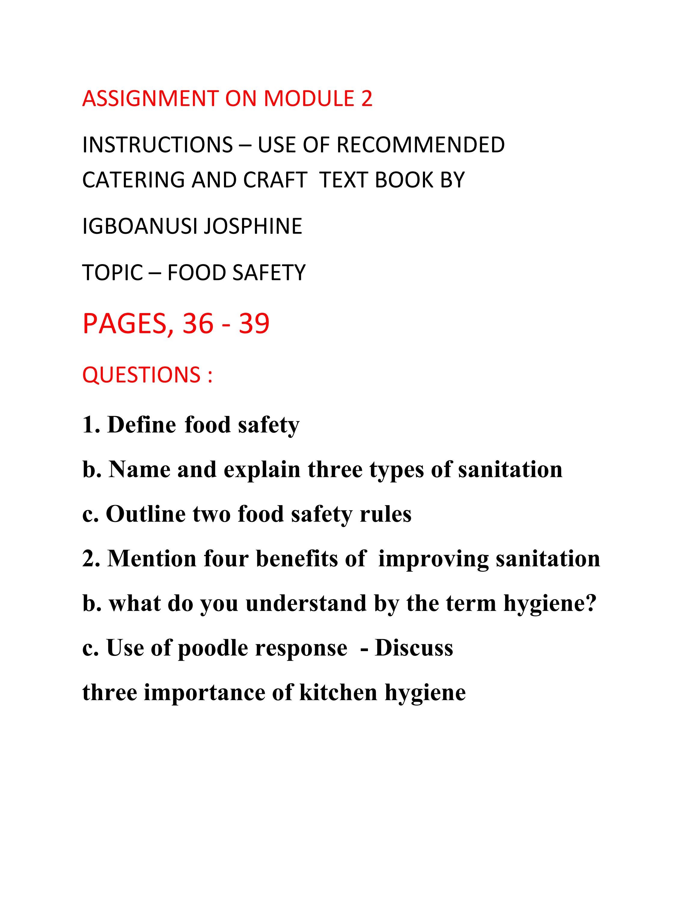 Assignment On Food Safety By Gra Chef Issuu assignment-on-food-safety-by-gra-chef-issuu