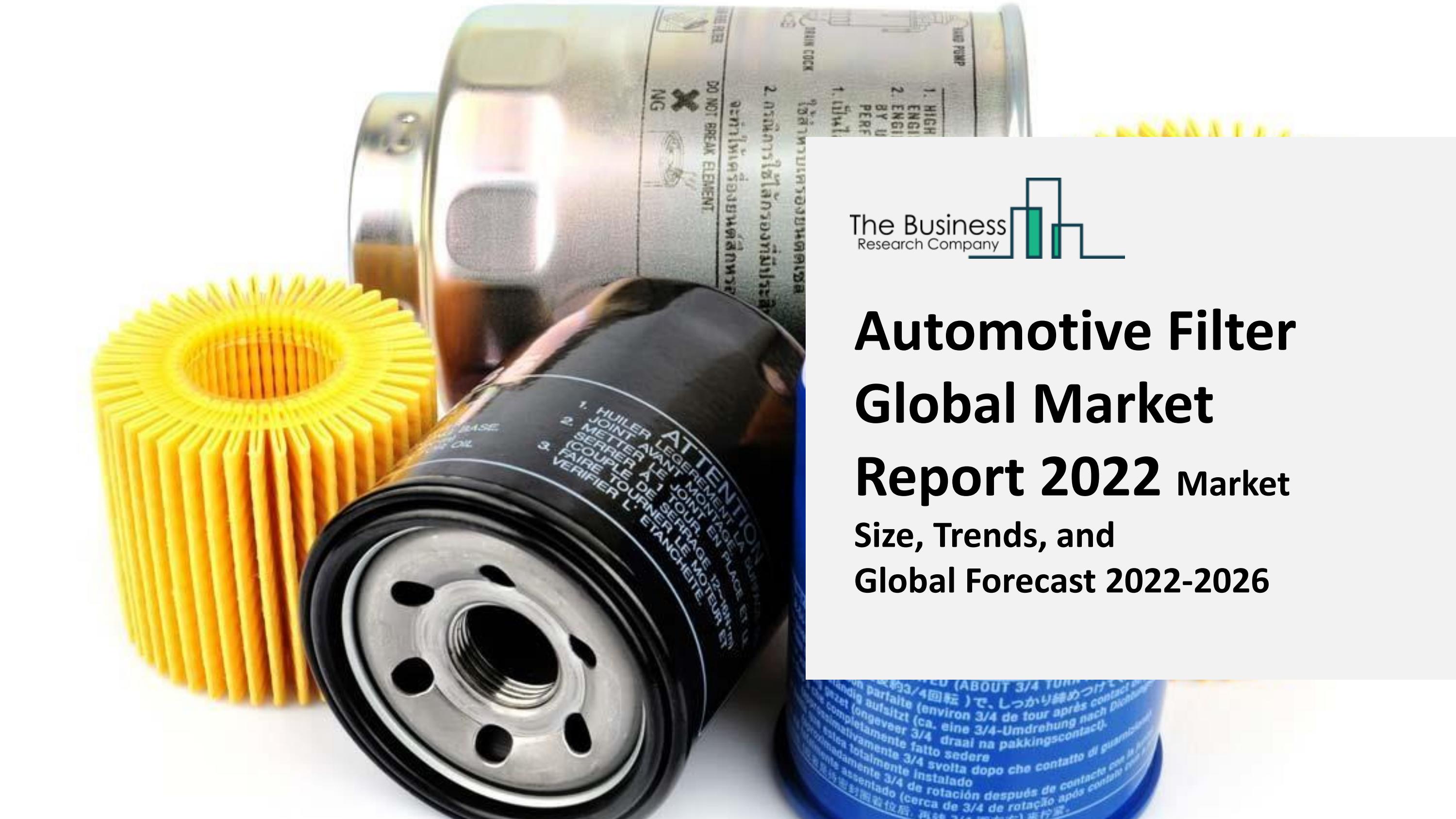 Automotive Filter Market Size, Share, Growth, Trends And Forecast To