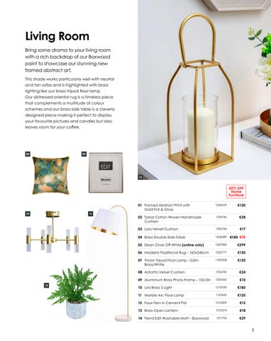Woodie's Digital Brochure 家具目录 · 趋势 Edit by 第 5 页