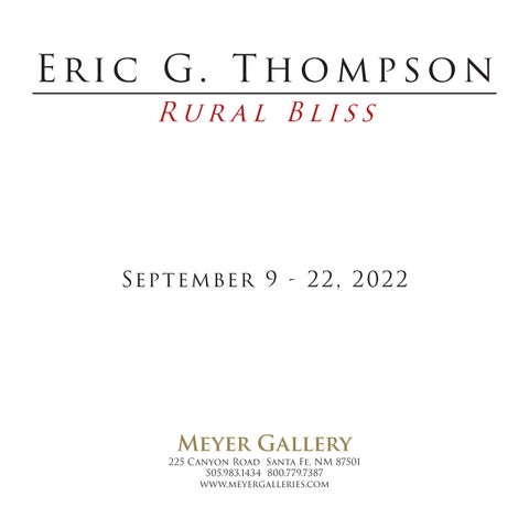Eric G. Thompson: Rural Bliss 第 3 页