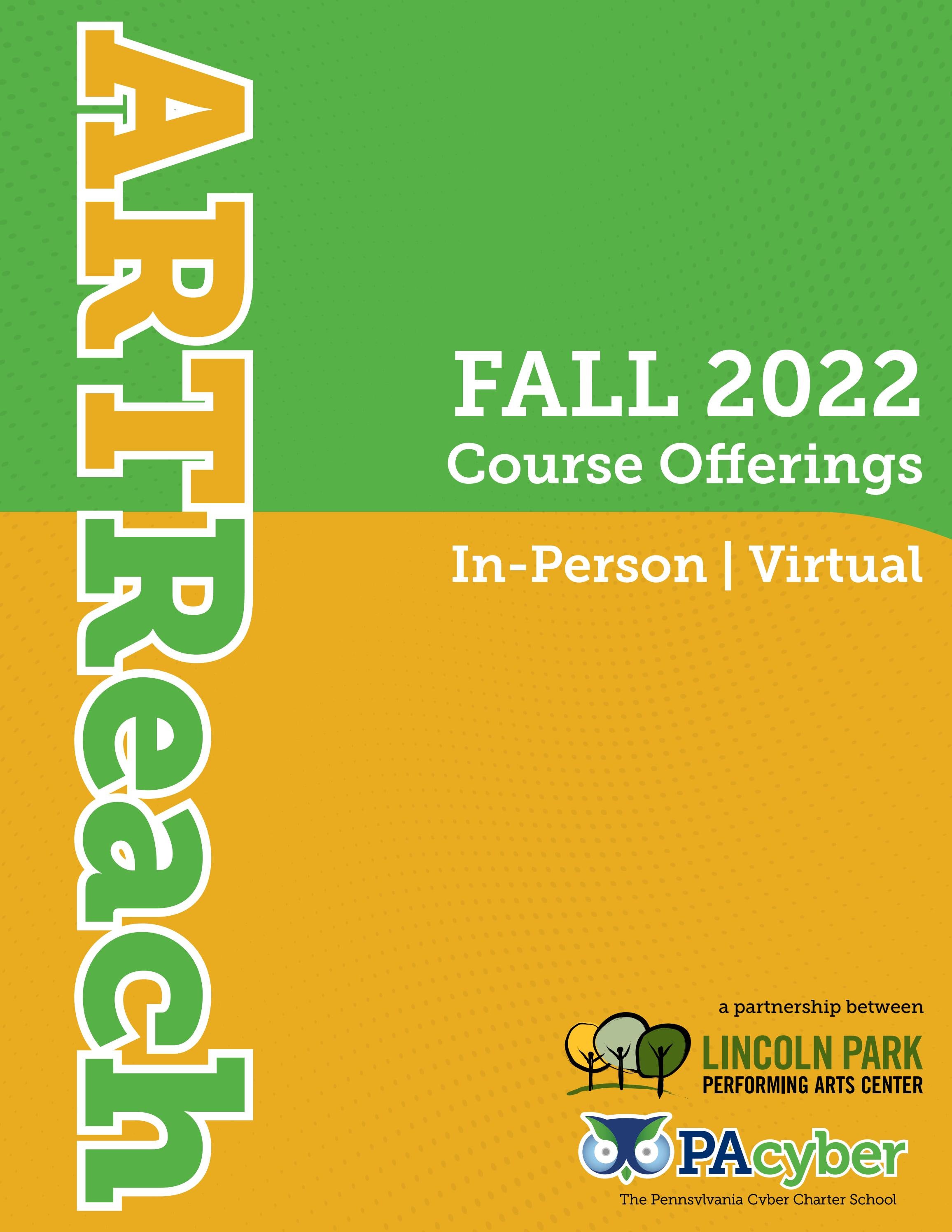 PA Cyber ARTReach Fall 2022 Course Offerings By PACyberSchool Issuu