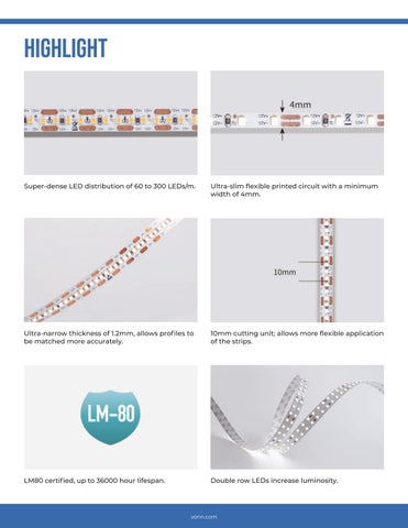 VonnLighting VONN - LED Strips 灯饰目录 2023 第 11 页