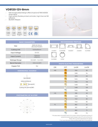VonnLighting VONN - LED Strips 灯饰目录 2023 第 12 页