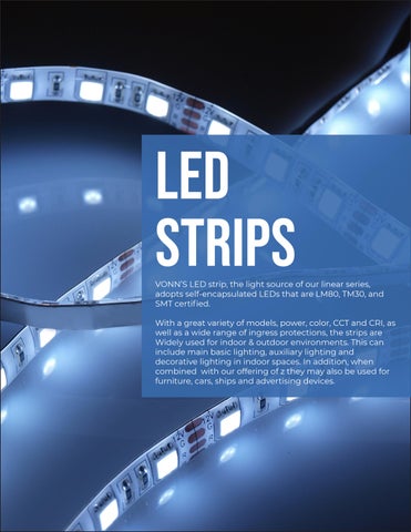 VonnLighting VONN - LED Strips 灯饰目录 2023 第 5 页