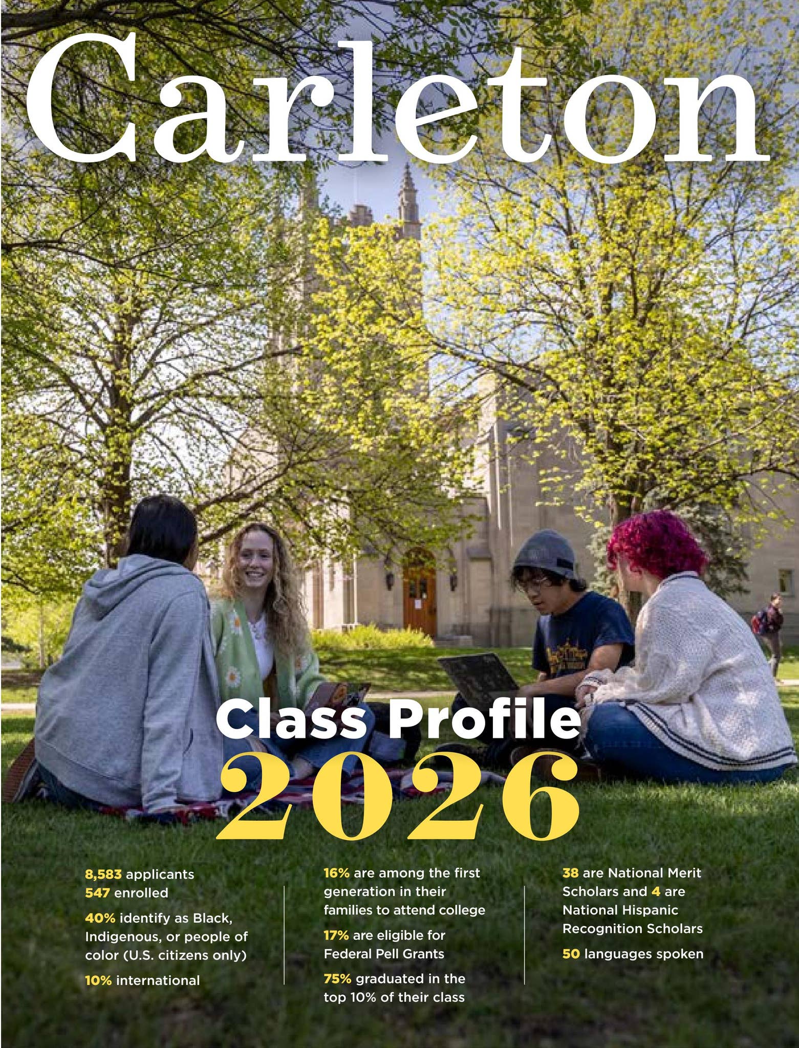 Class Profile 2026 by carletoncollege Issuu
