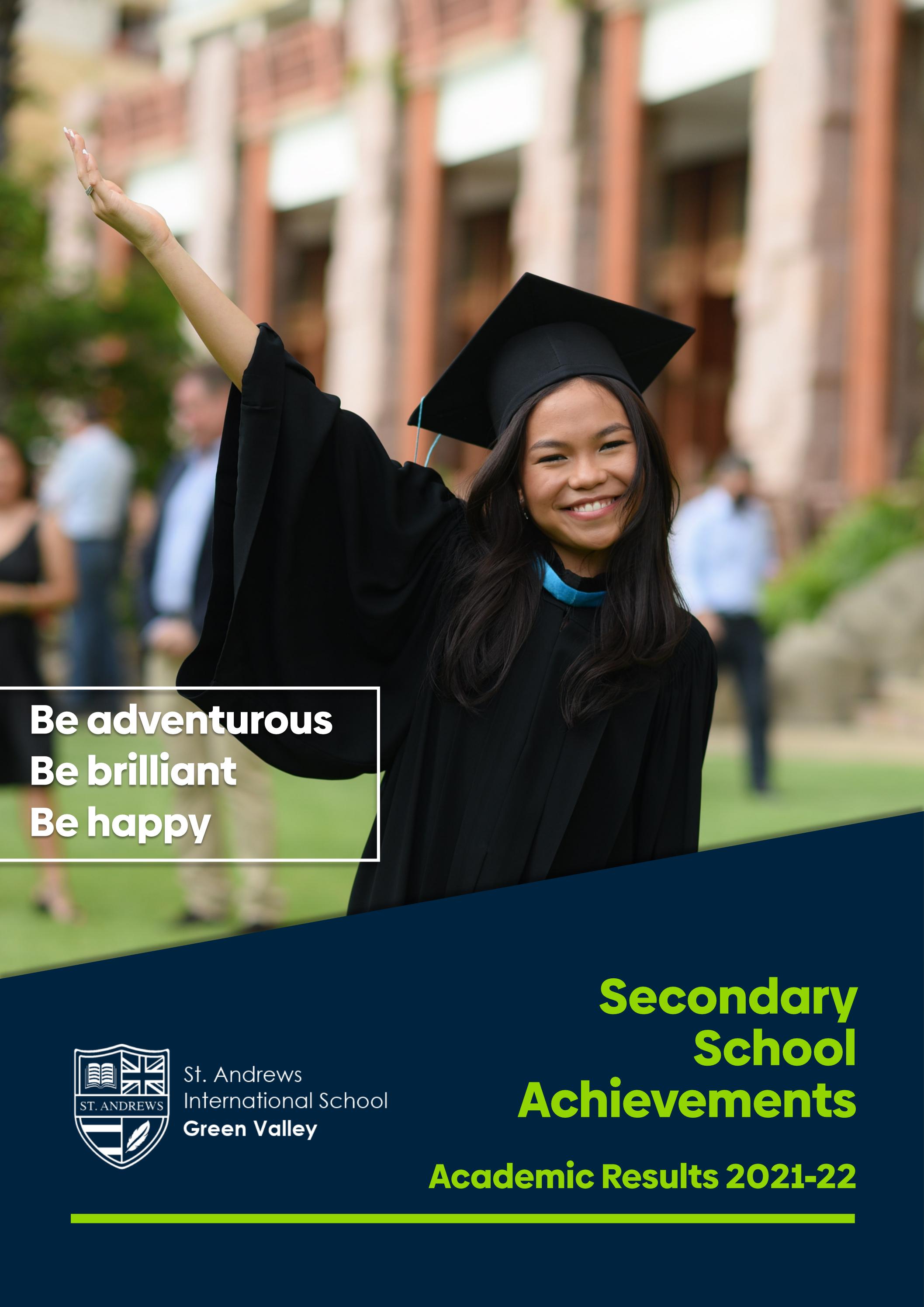 Secondary School Achievements by St Andrews International School, Green Secondary School Achievements by St Andrews International School, Green