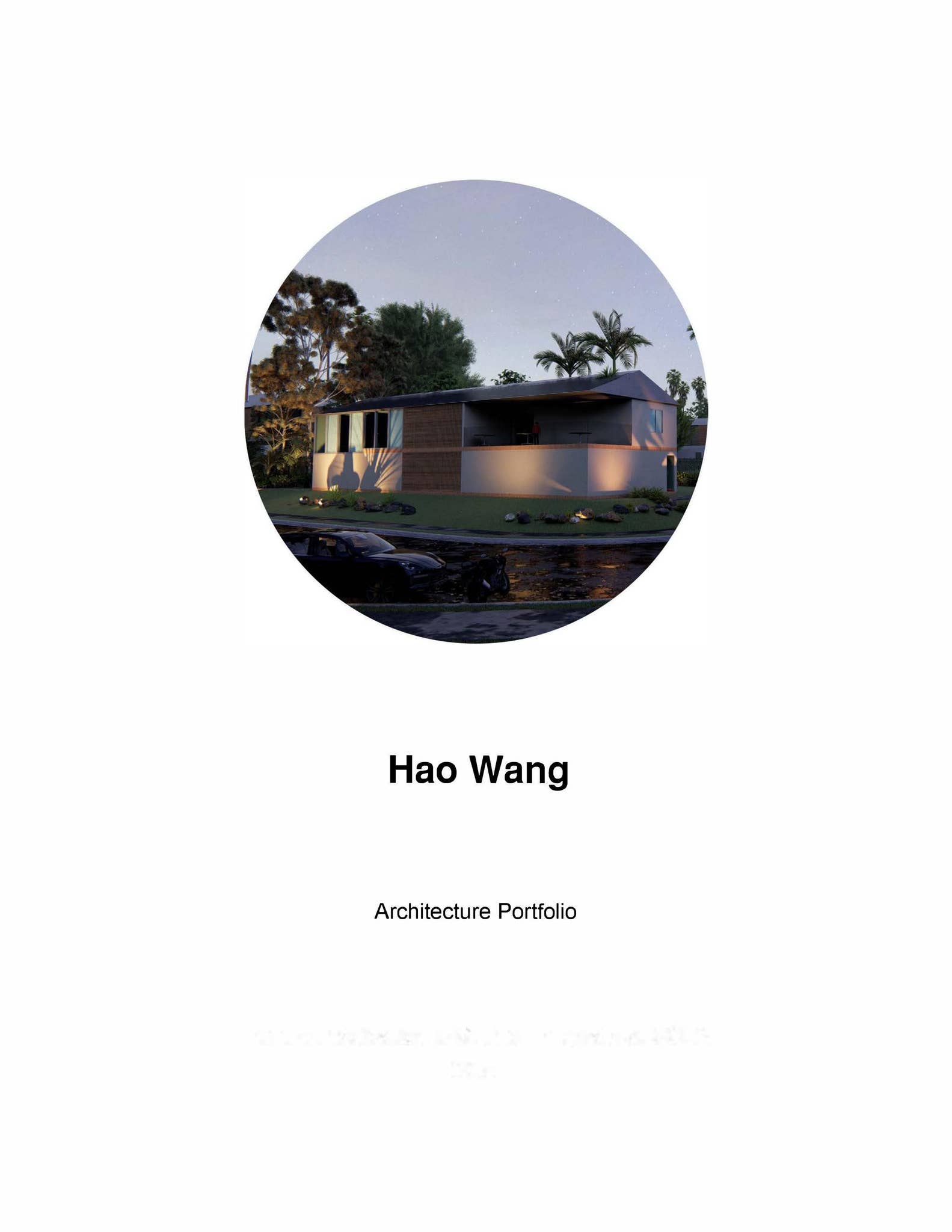 Hao Wang_Portfolio by Hao Wang - Issuu