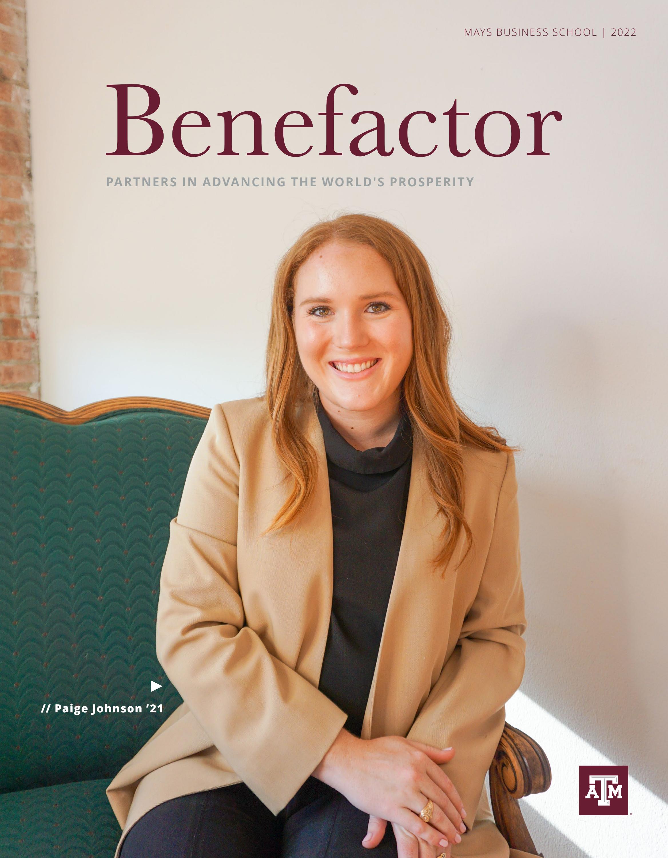 Benefactor 2022 | Partners in ADVANCING the World's Prosperity by Mays  Business School - Issuu