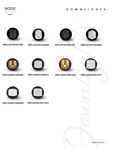 VonnLighting VONN - 2023 Downlights 灯饰目录 第 5 页