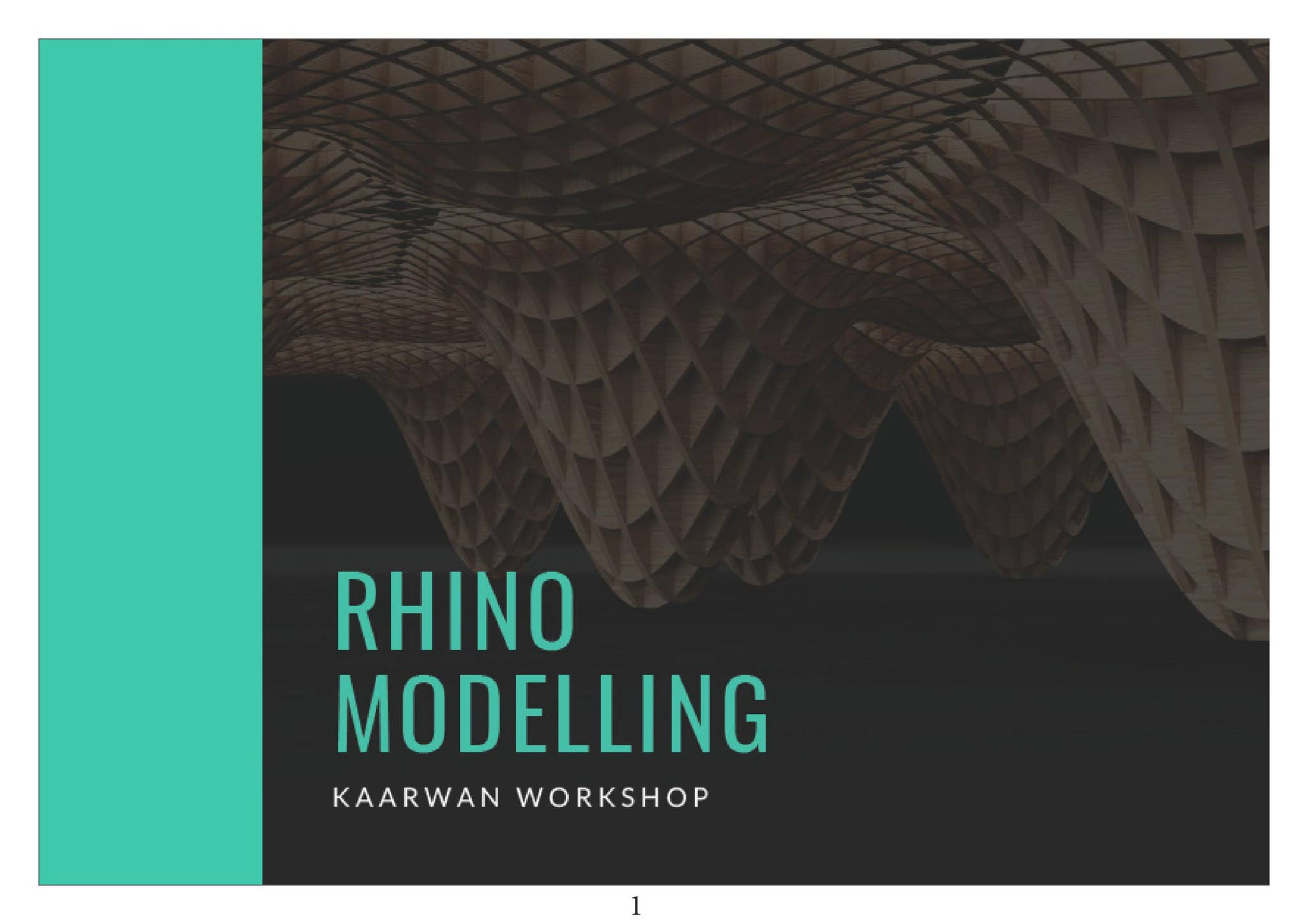 Rhino+Grasshopper modelling by Muhammad - Issuu