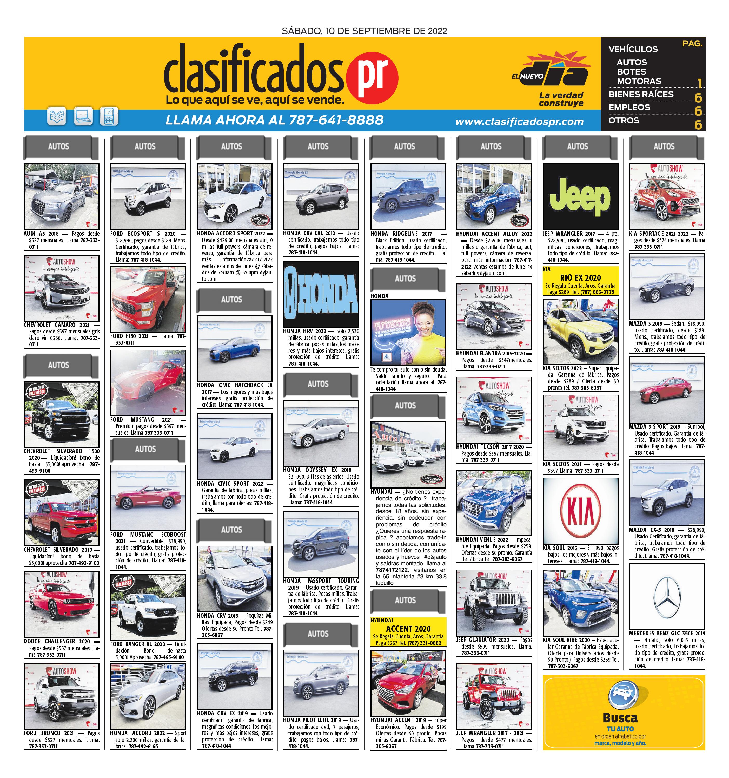 Clasificados PR 09 10 2022 by Issuu