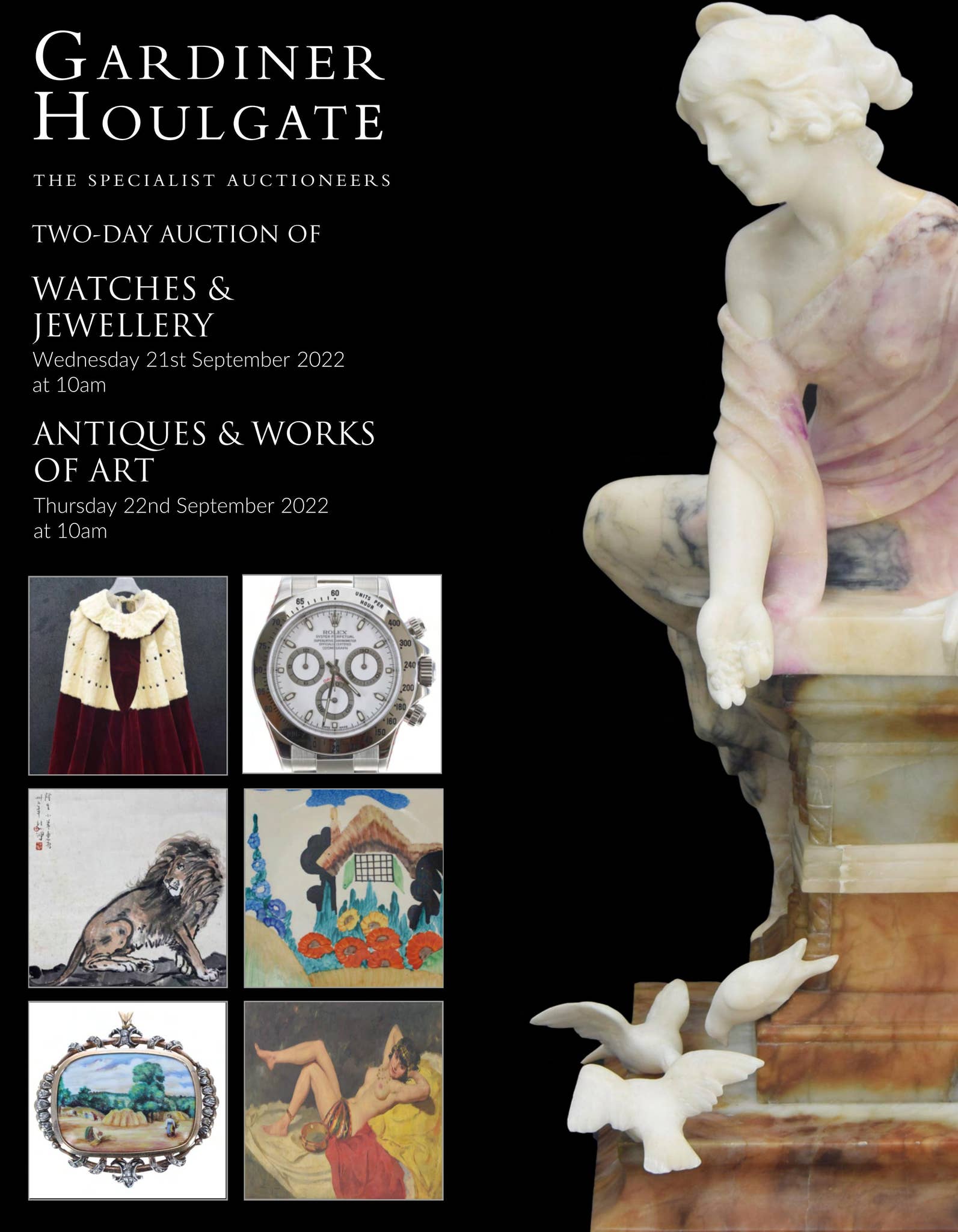 Watches, Jewellery, Decorative Arts & Antiques & Works of Art - 21st & 22nd  September 2022 by Gardiner Houlgate - Issuu