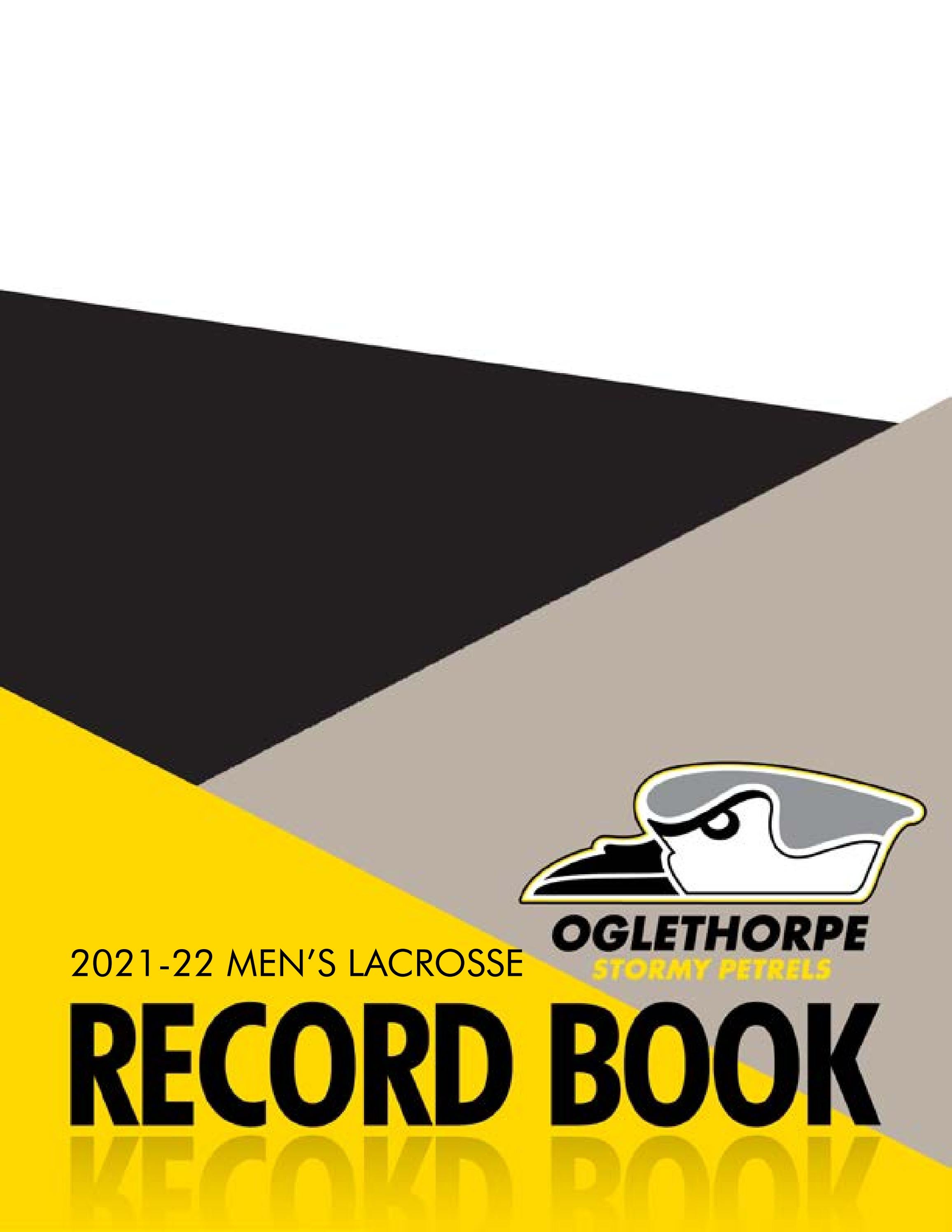 Oglethorpe Men's Lacrosse Record Book by GoPetrels Issuu