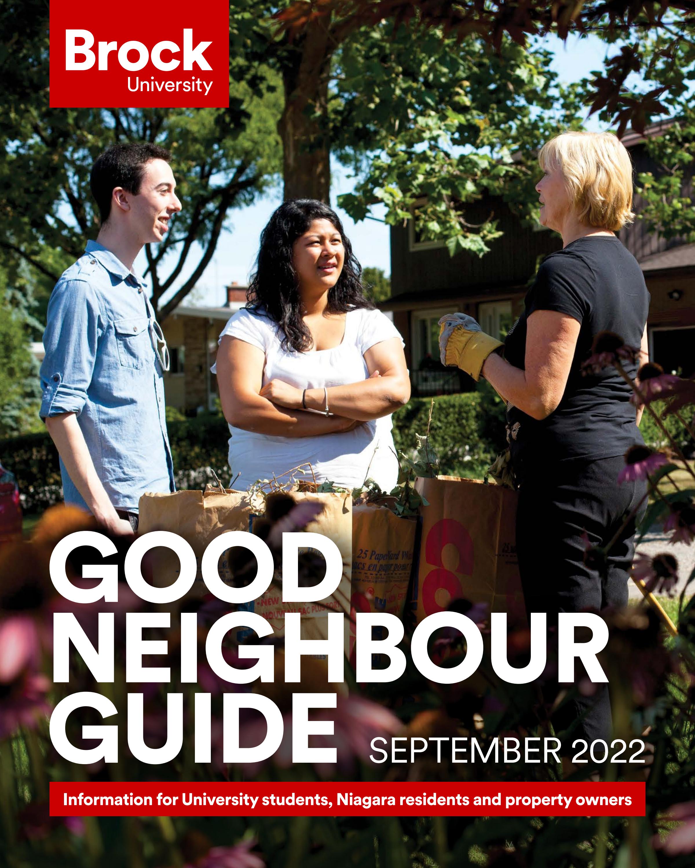 Good Neighbour Guide 2022 by Brock University Issuu
