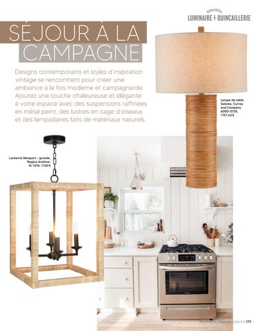 montreallighting 型录 d’Automne 2022 Montréal 灯具 × Quincaillerie 第 3 页