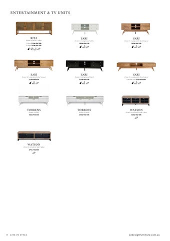 OZ Design 家具 Product Directory 春季 | 夏季 22-23 第 14 页