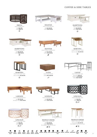 OZ Design 家具 Product Directory 春季 | 夏季 22-23 第 17 页