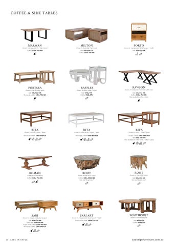 OZ Design 家具 Product Directory 春季 | 夏季 22-23 第 18 页