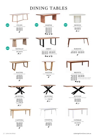 OZ Design 家具 Product Directory 春季 | 夏季 22-23 第 22 页