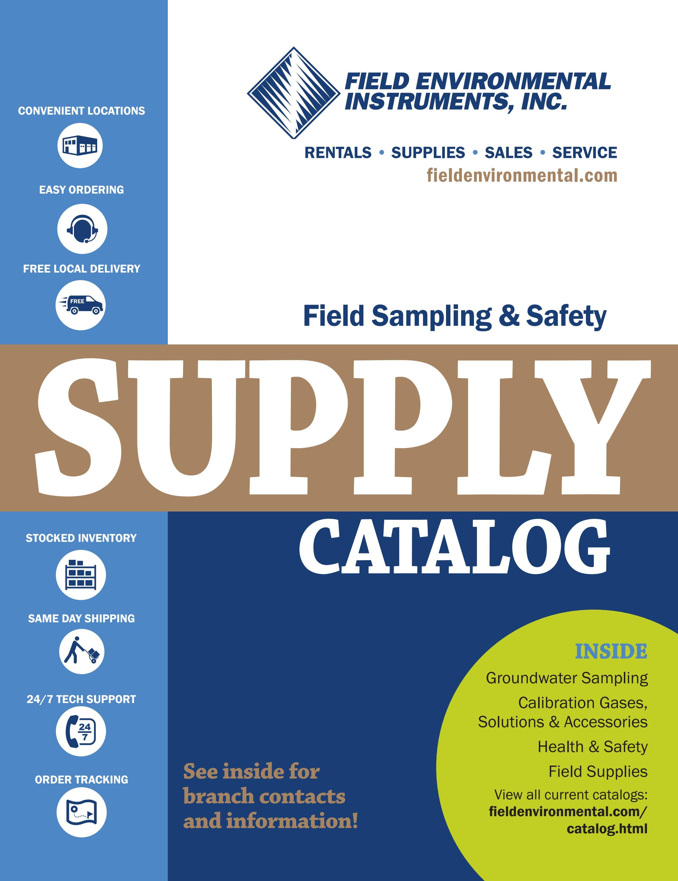 FEI 2022 Supply Catalog by Field Environmental Instruments Issuu