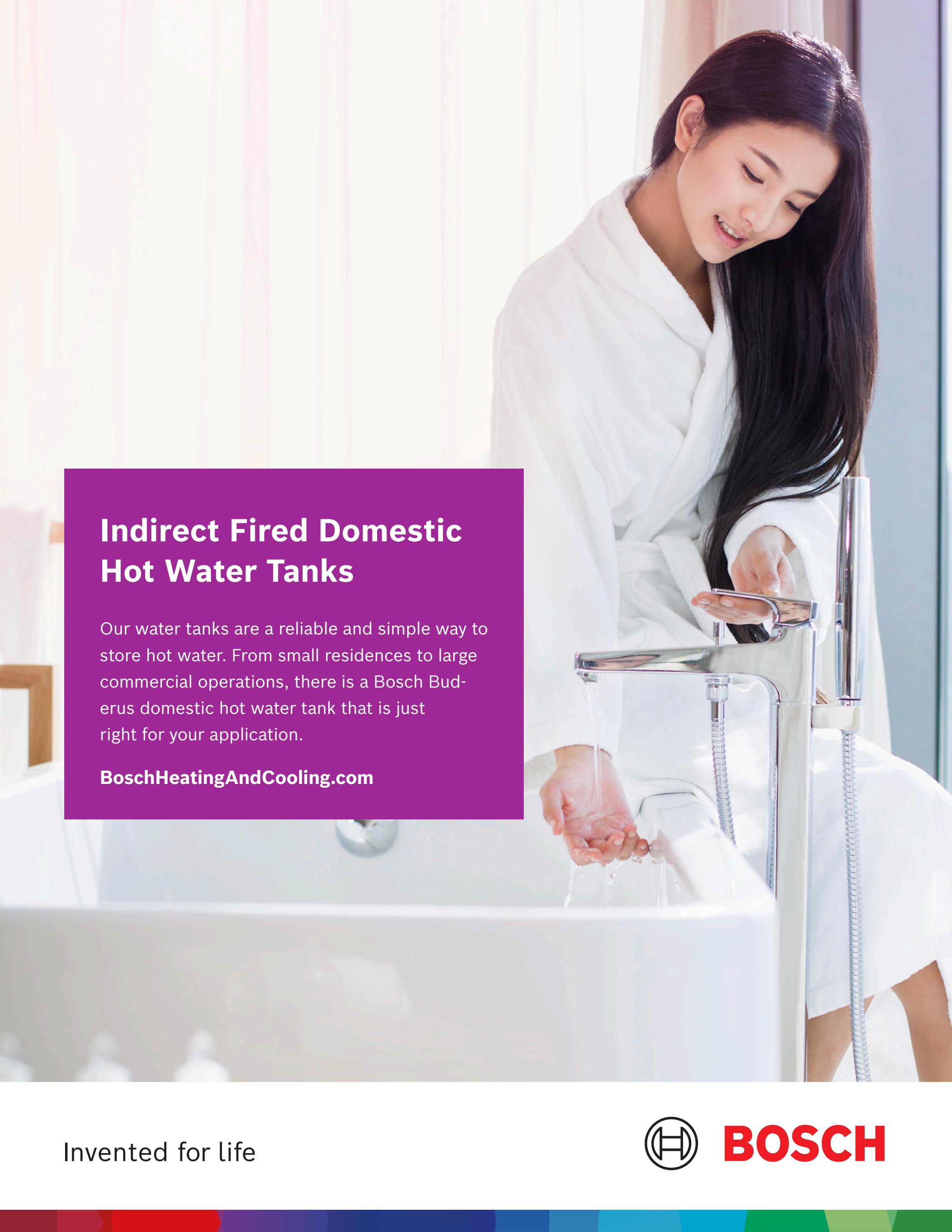 Bosch Indirect Tanks by Bosch Home Comfort - Issuu