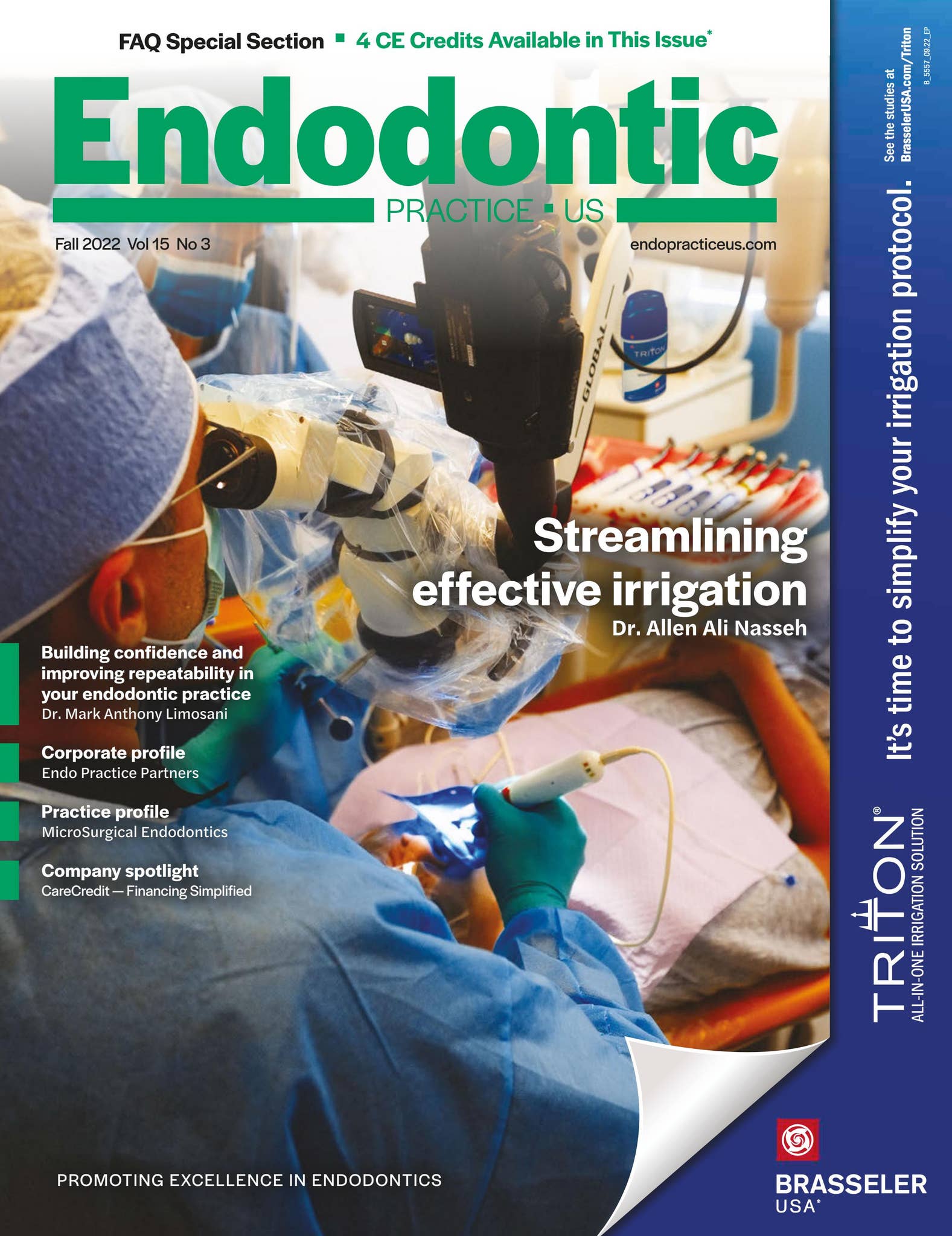Endodontic Practice US Fall 2022 Vol 15 No 3 by MedMark, LLC