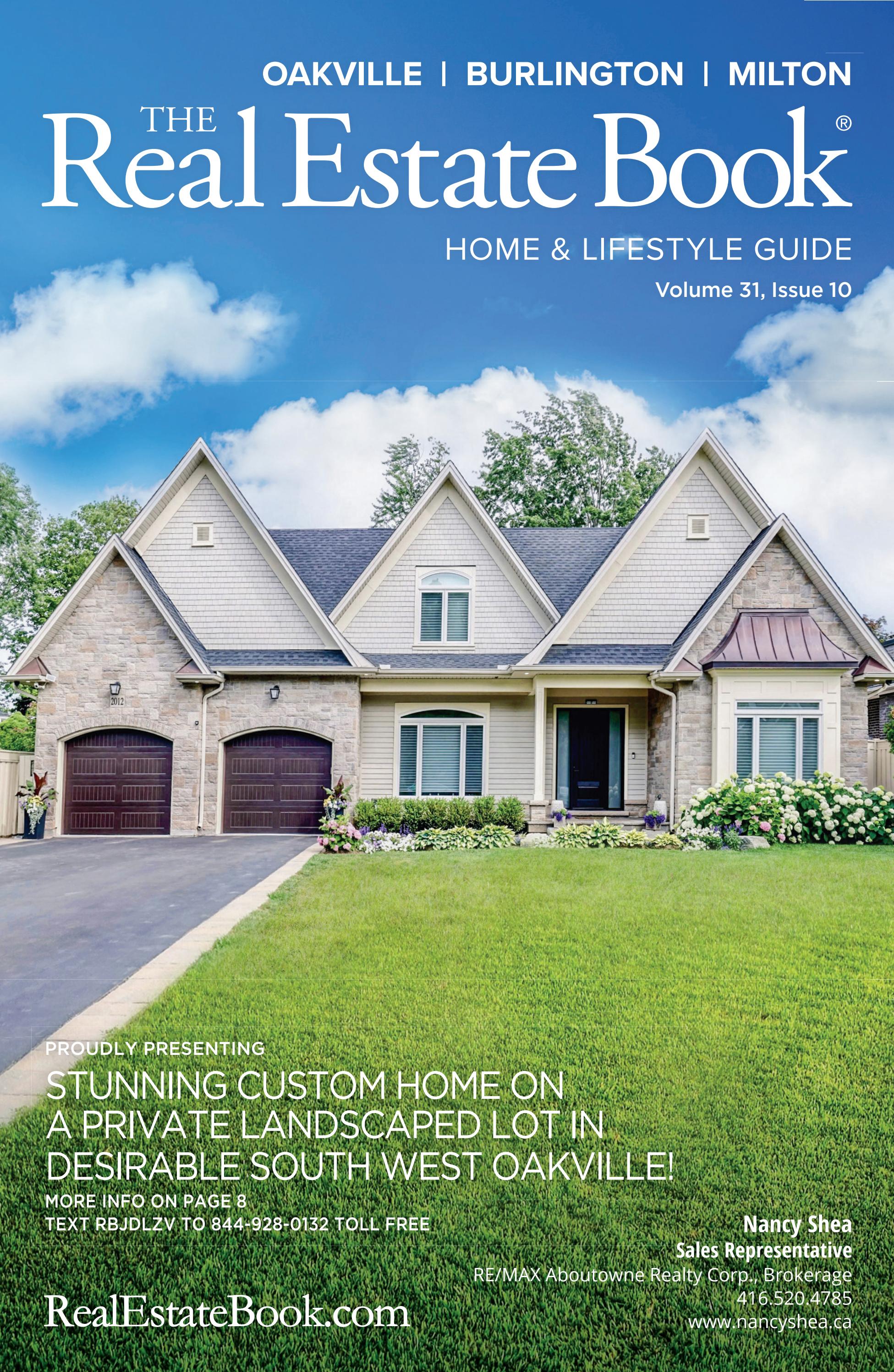 The Real Estate Book Oakville Burlington Milton 31.10 by TREBPublishing