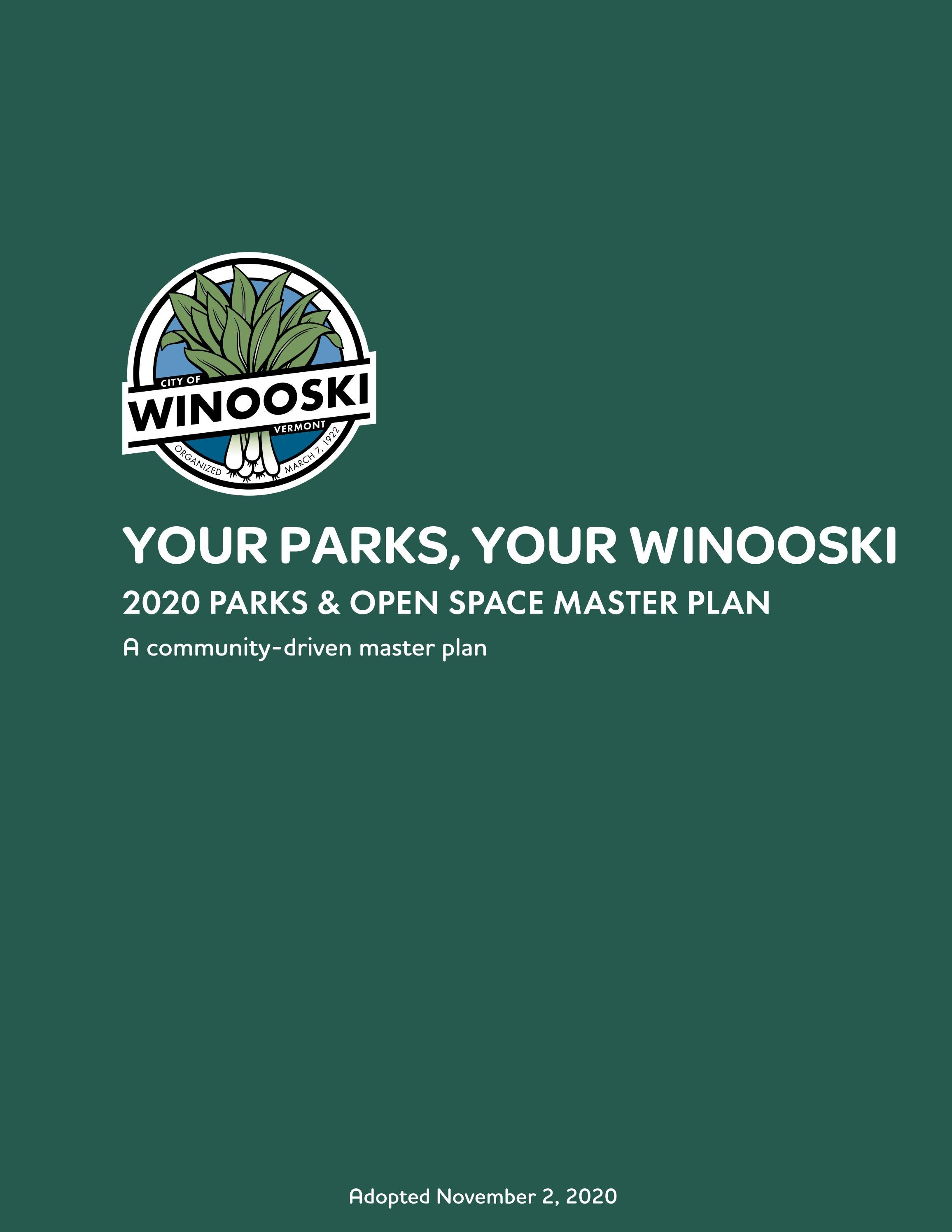 Winooski Parks & Open Space Master Plan by omnesstudio Issuu