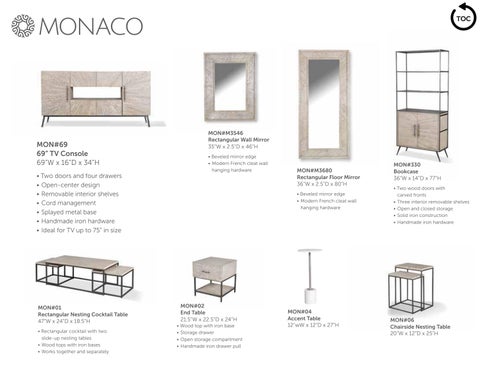 ParkerHouse 2020 家居 Entertainment 家居 办公 × Library Occasional Tables 第 21 页