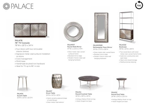 ParkerHouse 2020 家居 Entertainment 家居 办公 × Library Occasional Tables 第 23 页