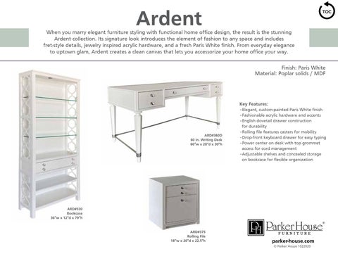 ParkerHouse 2020 家居 Entertainment 家居 办公 × Library Occasional Tables 第 6 页