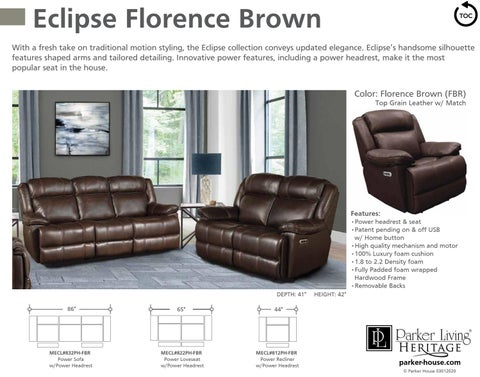 ParkerHouse 2020 皮革 Motion Sofas, Sectionals, Recliners and 书桌 Chairs 第 4 页
