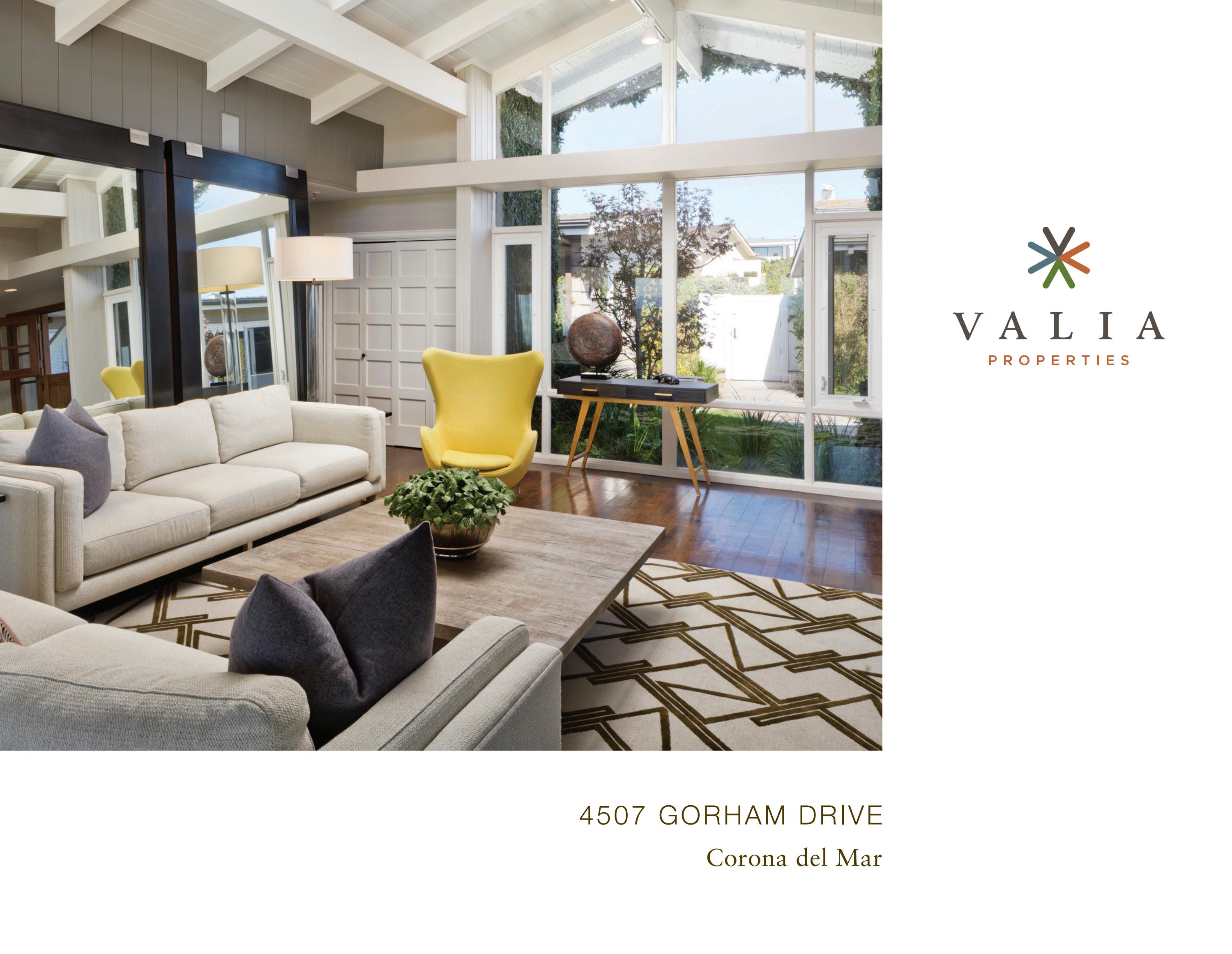 4507 Gorham Drive, Corona del Mar by VALIA Properties Issuu
